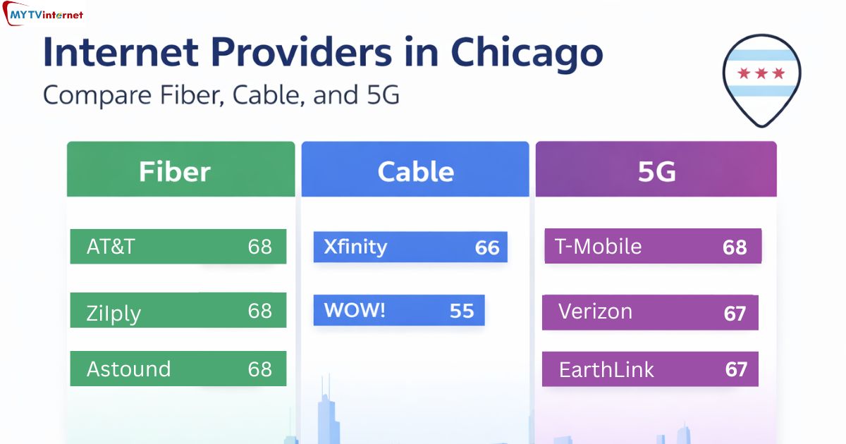 Internet Providers in Chicago - Compare Fiber, Cable, and 5G